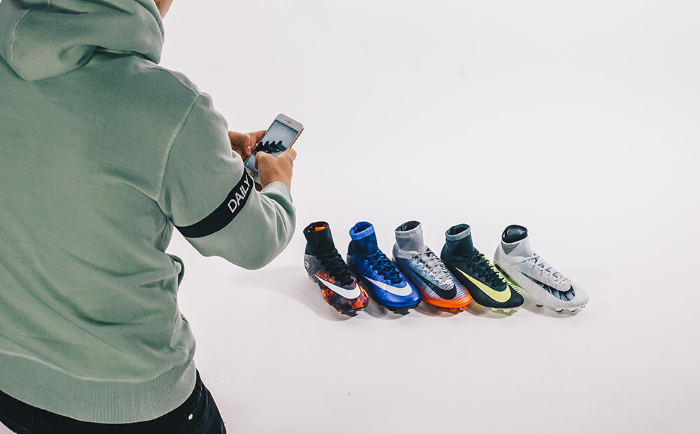 Voetbalshop Snapchat