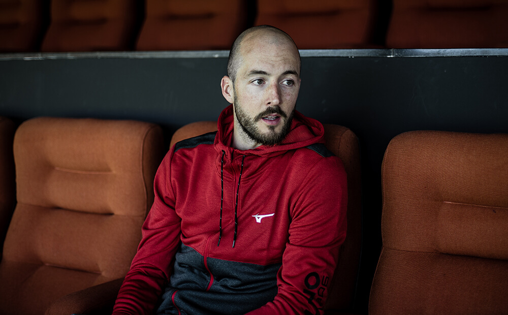 Mizuno Interview Steve de Ridder