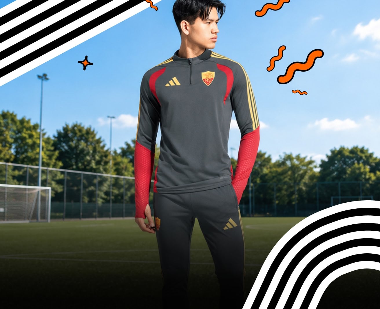 Tracksuit selector