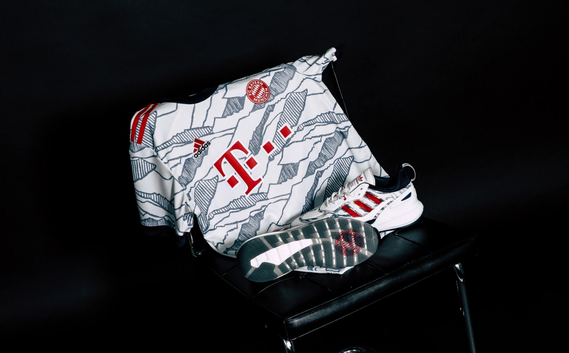 Bayern München 3e tenue en schoenen