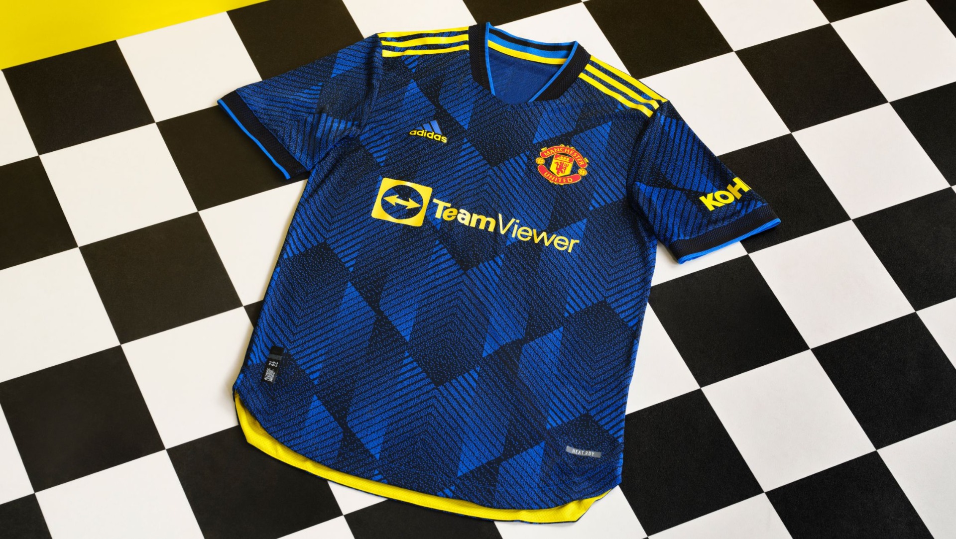 Een nieuwe print vormt de basis voor het derde shirt van The Red Devils