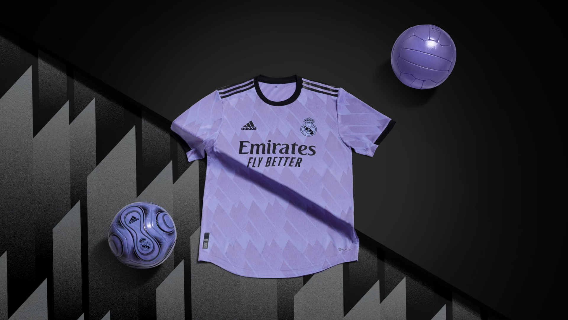 Glorieus paars voor los Galácticos in het nieuwe Real Madrid uitshirt 2022-2023!