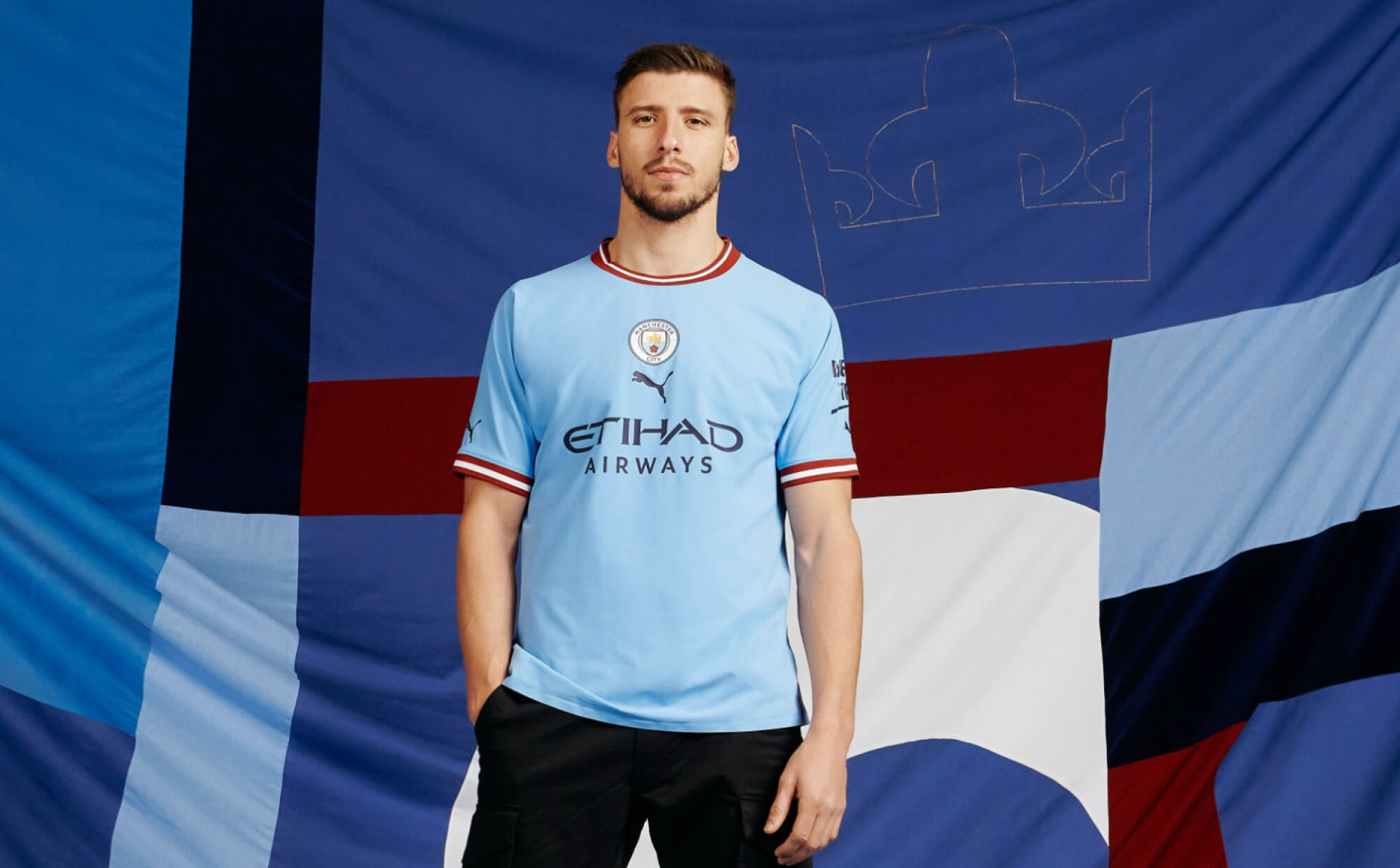 fort genezen Ongewapend Manchester kleurt blauw, dit is het Manchester City thuisshirt 2022-2023!