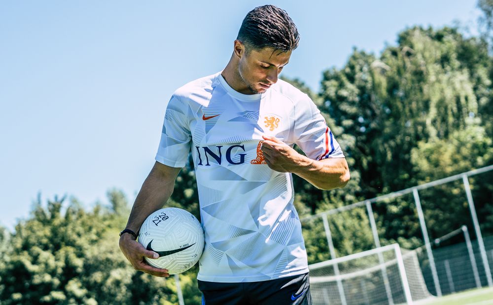 Nike Nederland Pre Match trainingsshirt'