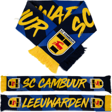 SC Cambuur Sjaal Gestreept Blauw Geel