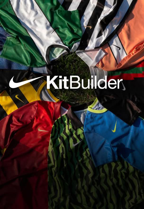 Nike KitBuilder – Ontwerp je eigen Nike shirt!