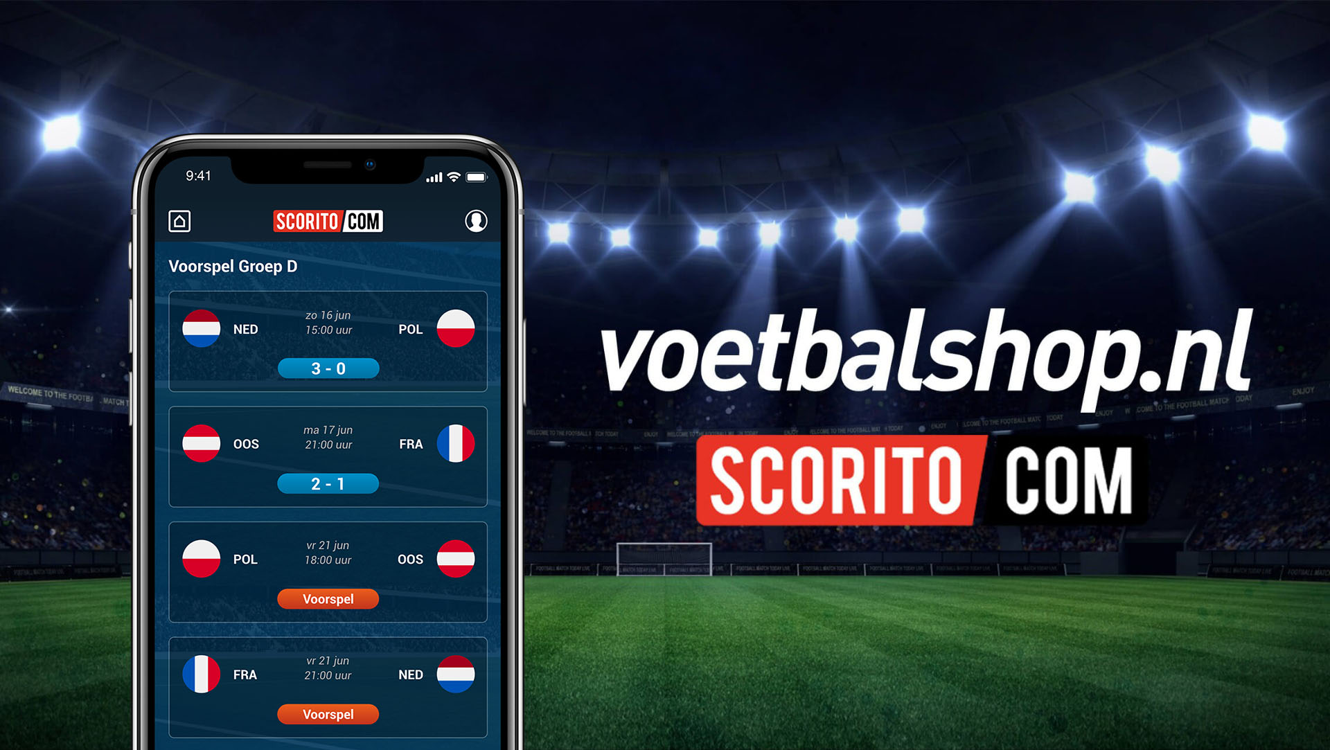 Voetbalshop en Scorito slaan handen in elkaar voor historisch EK '88 shirt