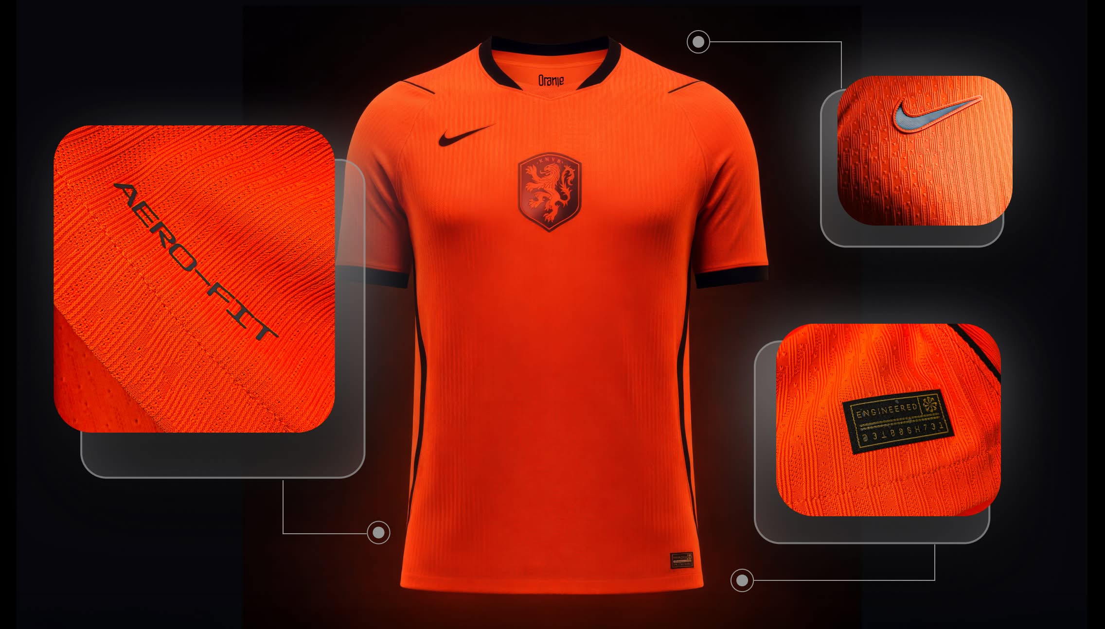 NIEUW: Aero-FIT technologie – Ultieme performance in wedstrijdshirts