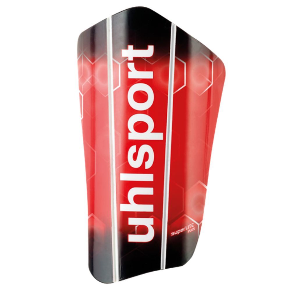 Uhlsport Super Lite Plus Scheenbeschermer - Rood / Wit | Maat: XS (125–142 CM)