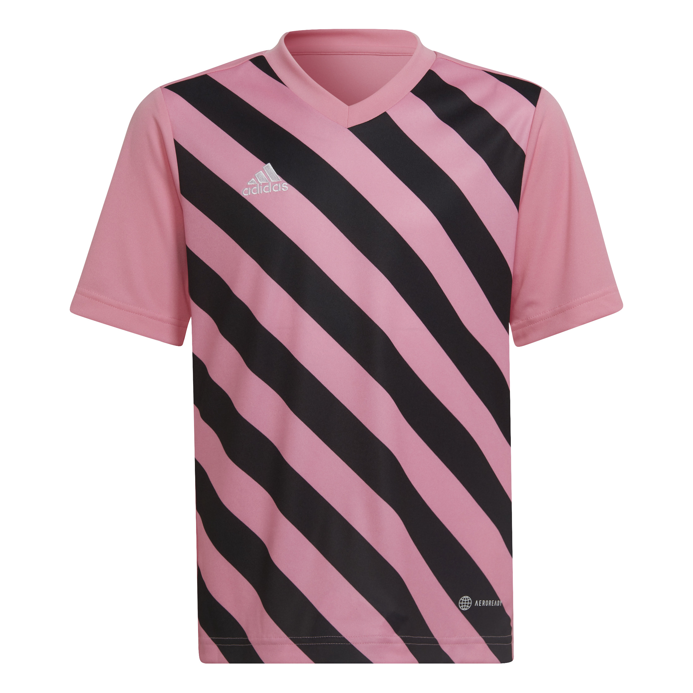adidas Entrada 22 Graphic Voetbalshirt Kids Roze Zwart