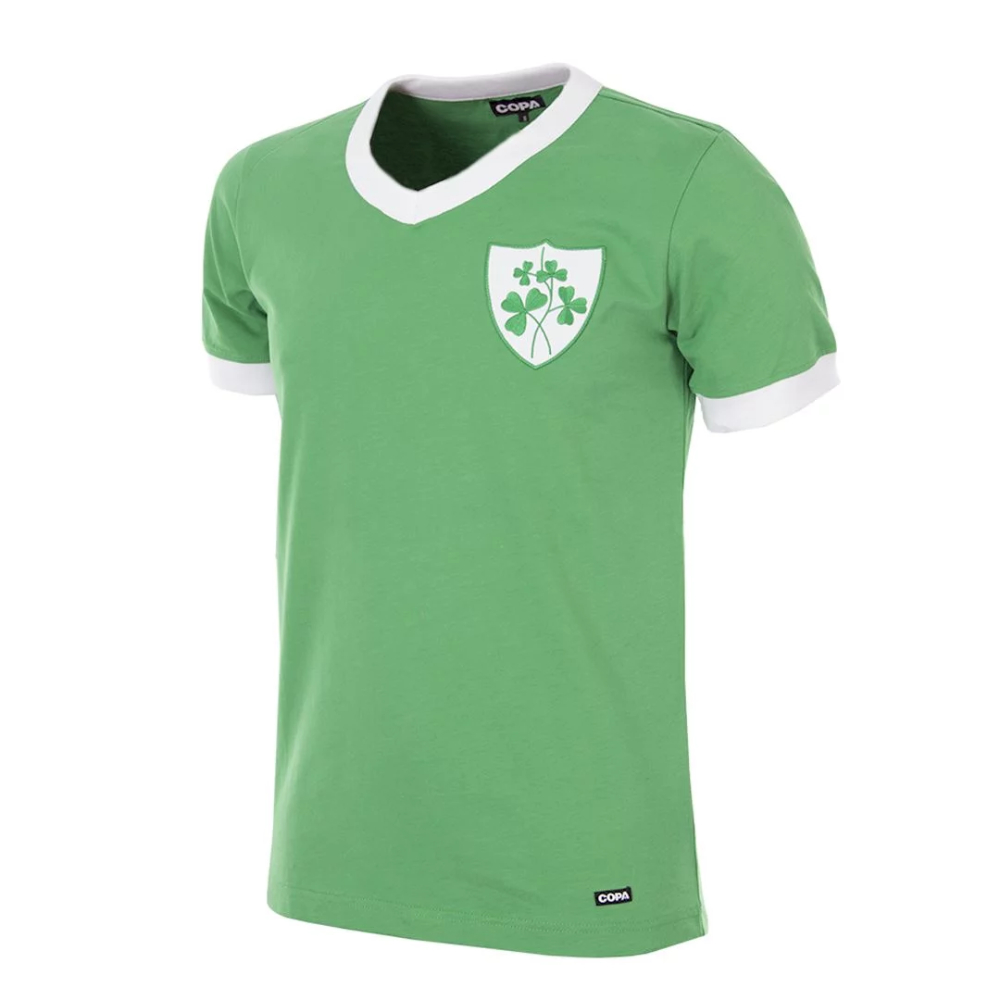 Ireland 1965 Retro Football Shirt Green XL