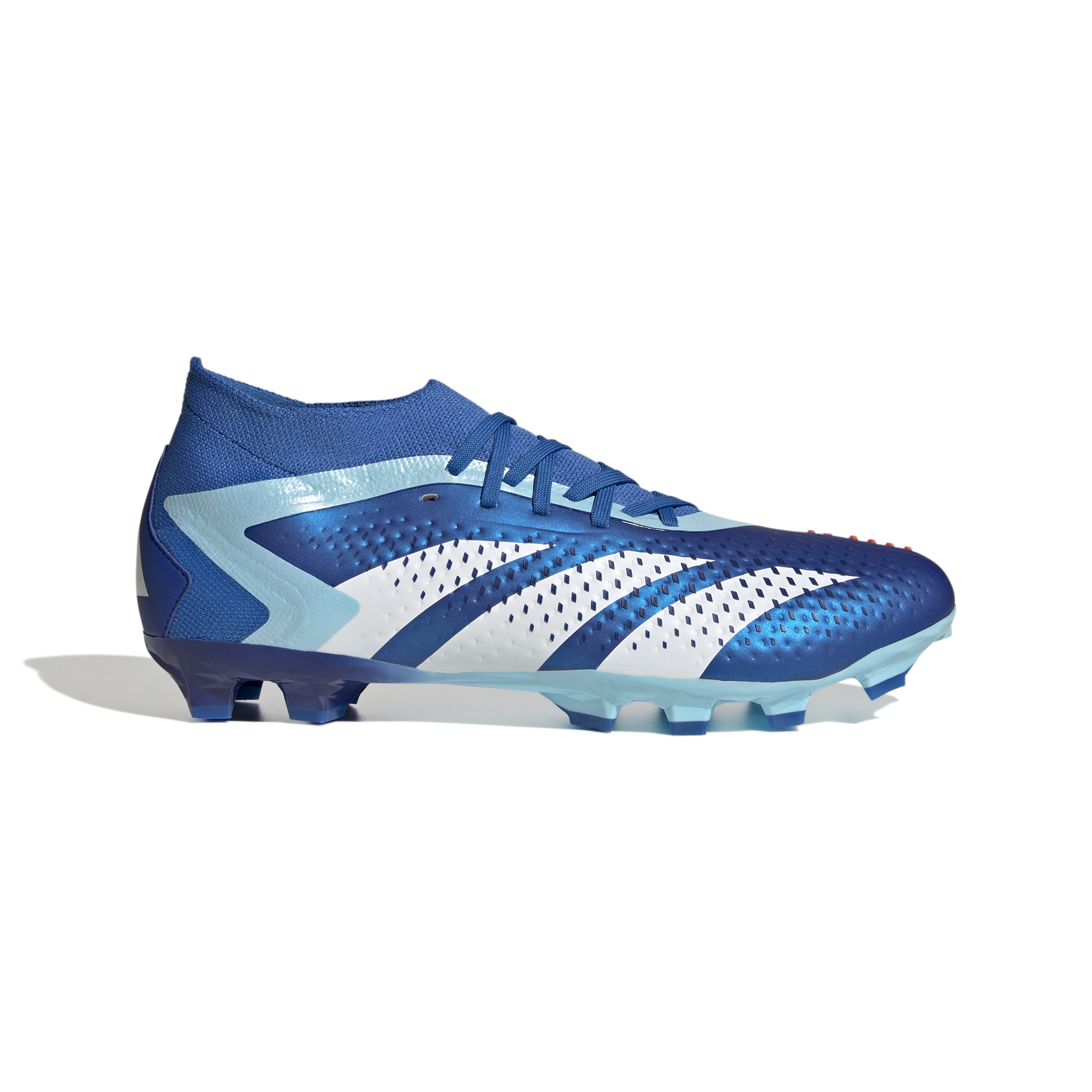Adidas Predator Accuracy.2 Gras Kunstgras Voetbalschoenen (MG) Blauw Lichtblauw Wit