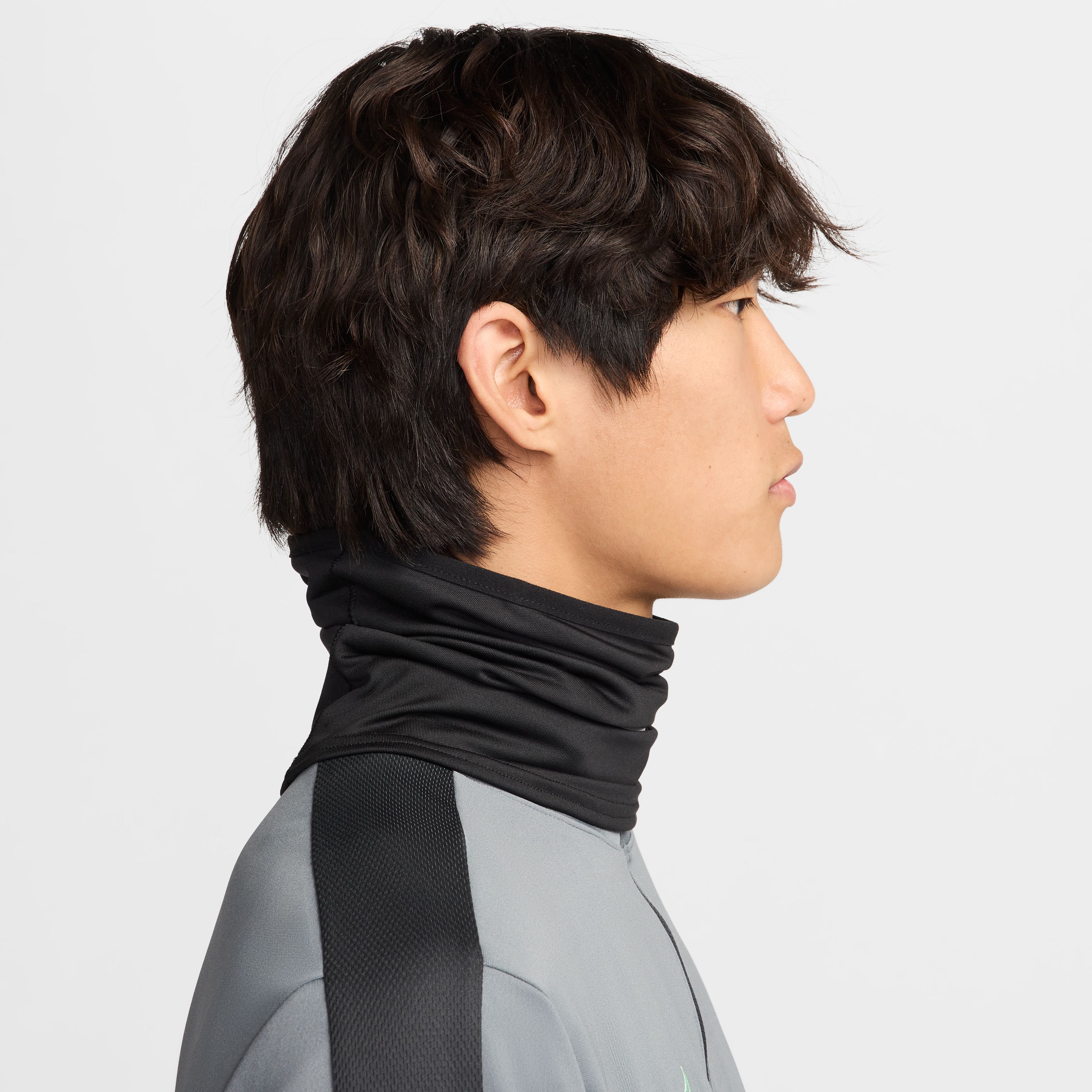 Nike Dri-FIT Academy Nekwarmer Zwart Wit, foto 2