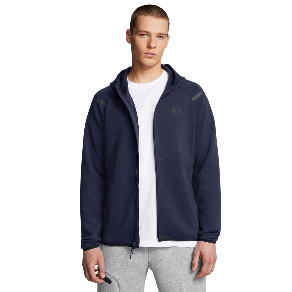 Under Armour Unstoppable Fleece Vest Donkerblauw Zwart