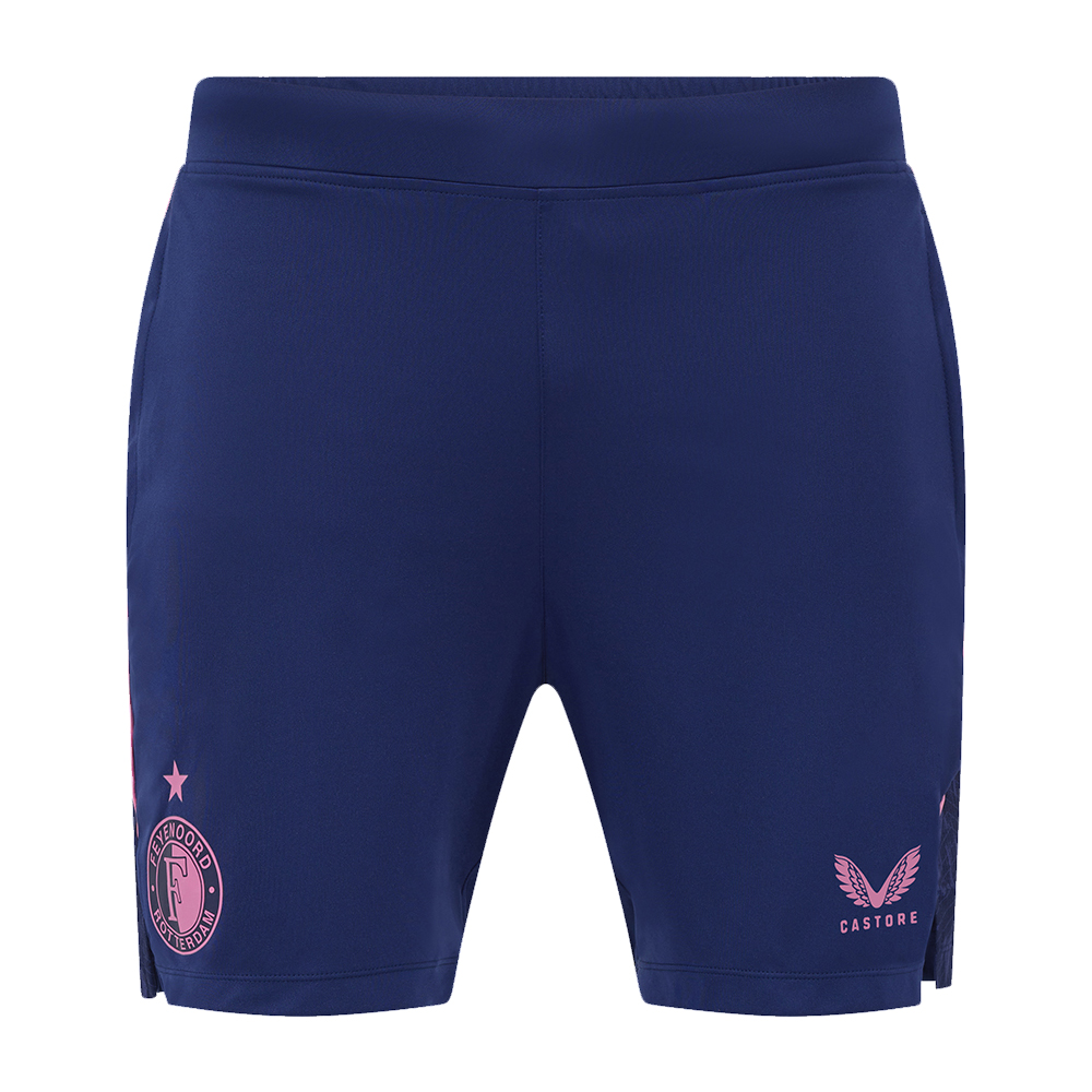 Castore Feyenoord Trainingsbroekje 2025-2026 Donkerblauw Roze