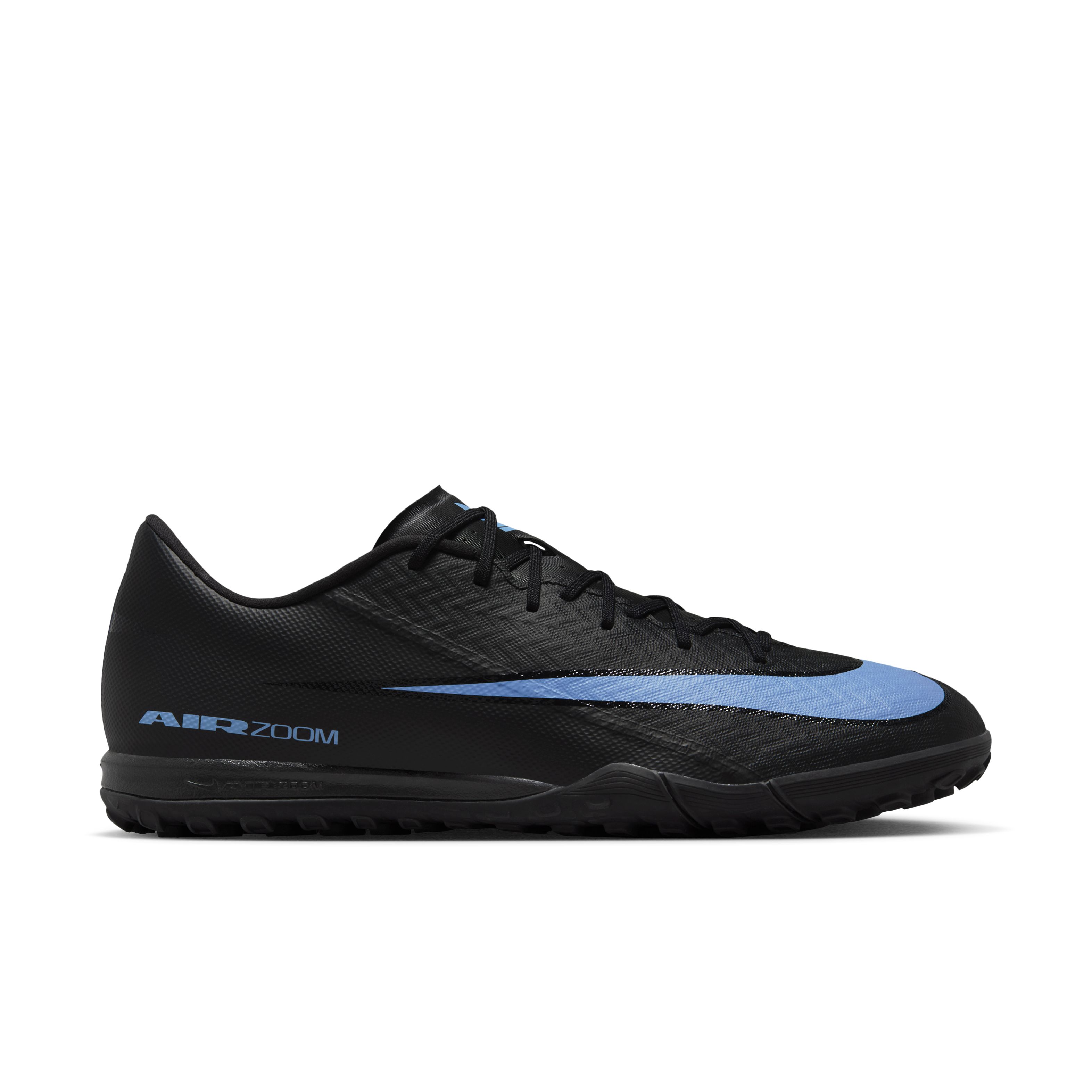 Nike Zoom Mercurial Vapor 16 Academy Turf Voetbalschoenen (TF) Zwart Lichtblauw