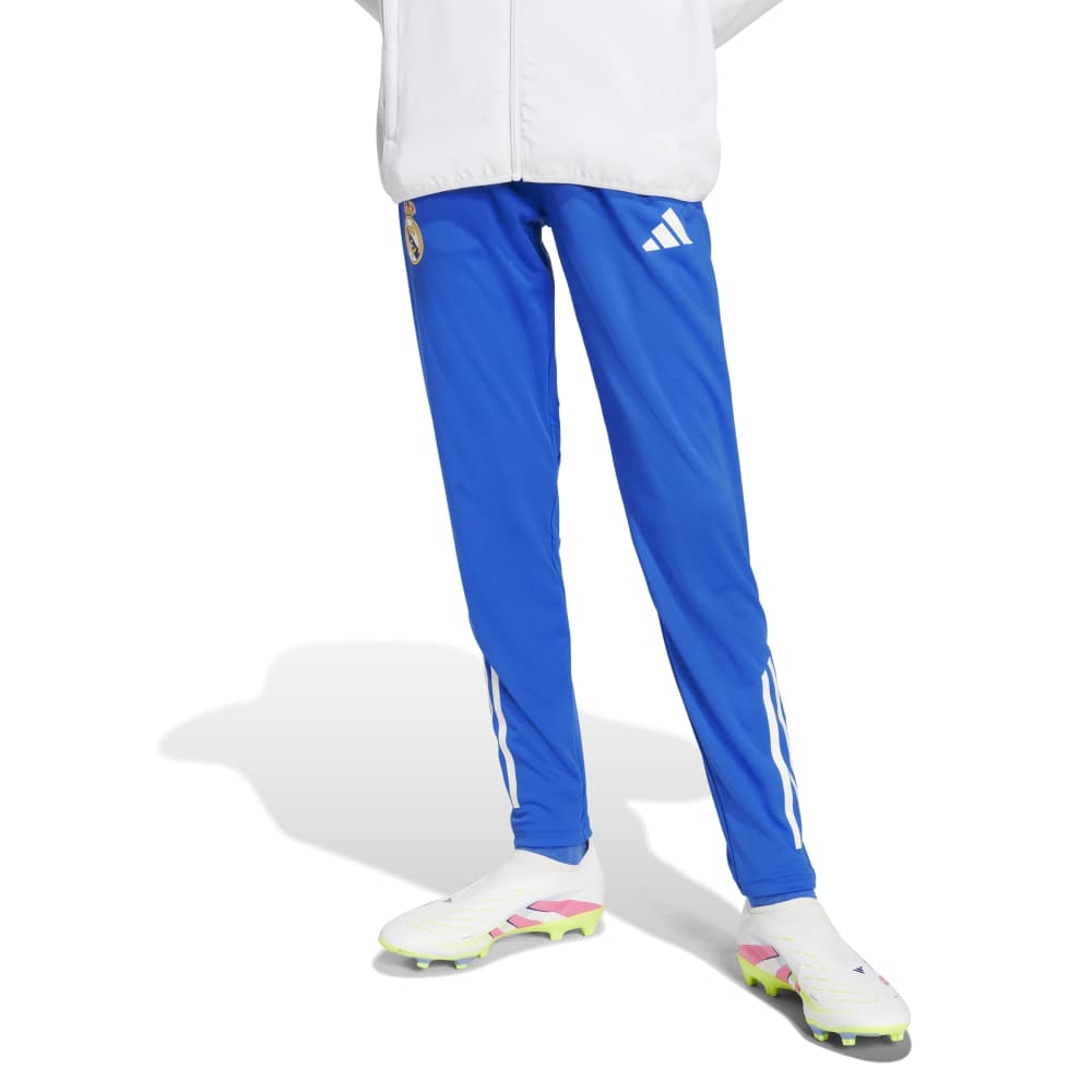 Adidas Real Madrid Trainingsbroek Europees 2025-2026 Kids Blauw Wit