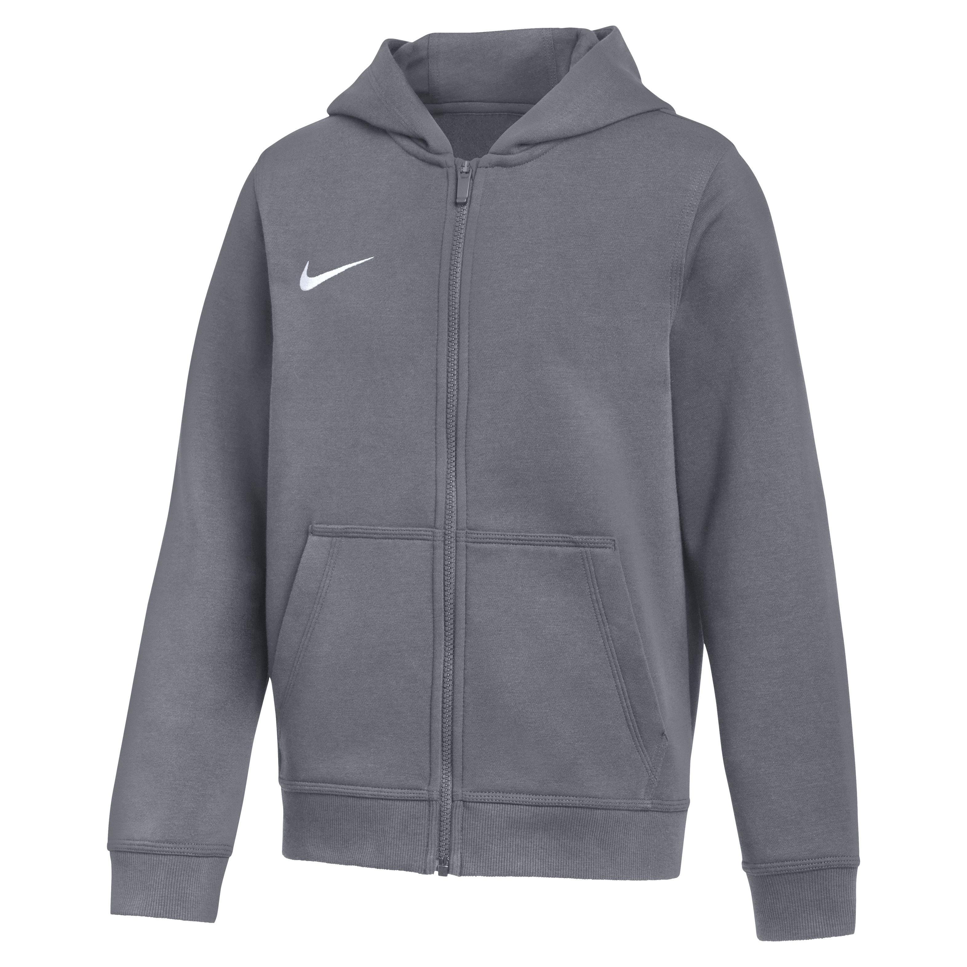 Nike Park 26 Fleece Vest Kids Donkergrijs Wit