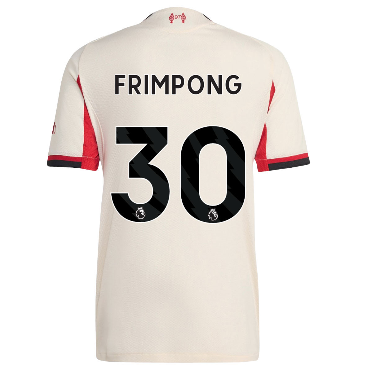 Liverpool Away Authentic 2025/26 — Frimpong #30