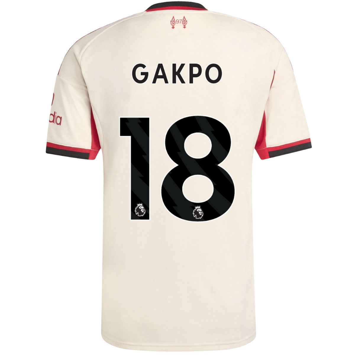 Liverpool Away 2025/26 — Gakpo #18