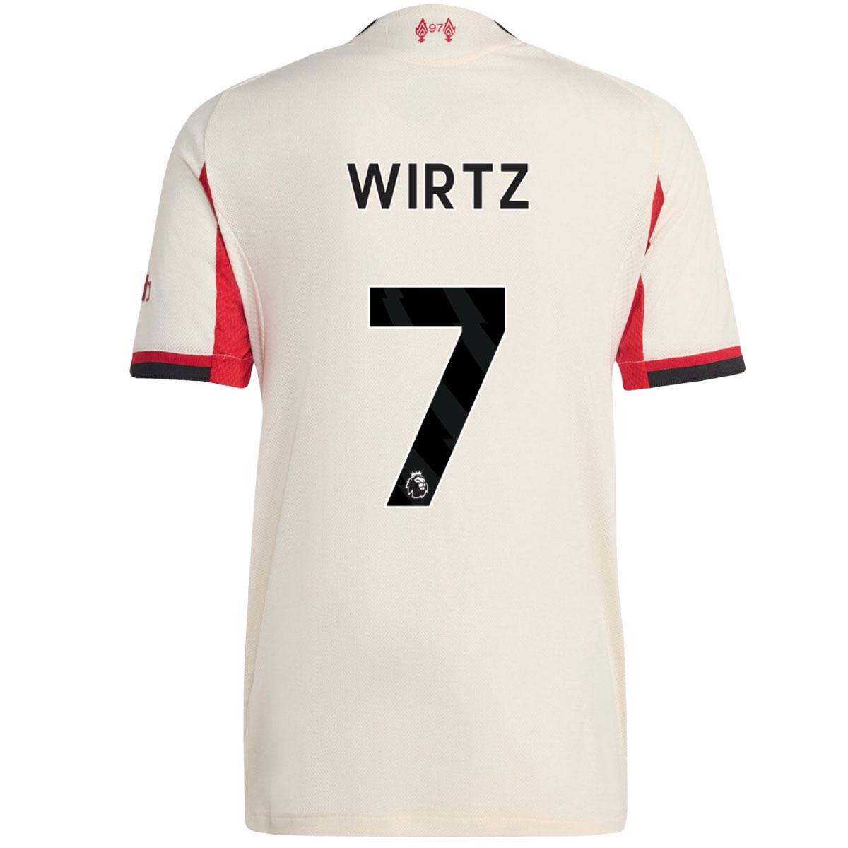 Liverpool Away Authentic 2025/26 — Wirtz #7