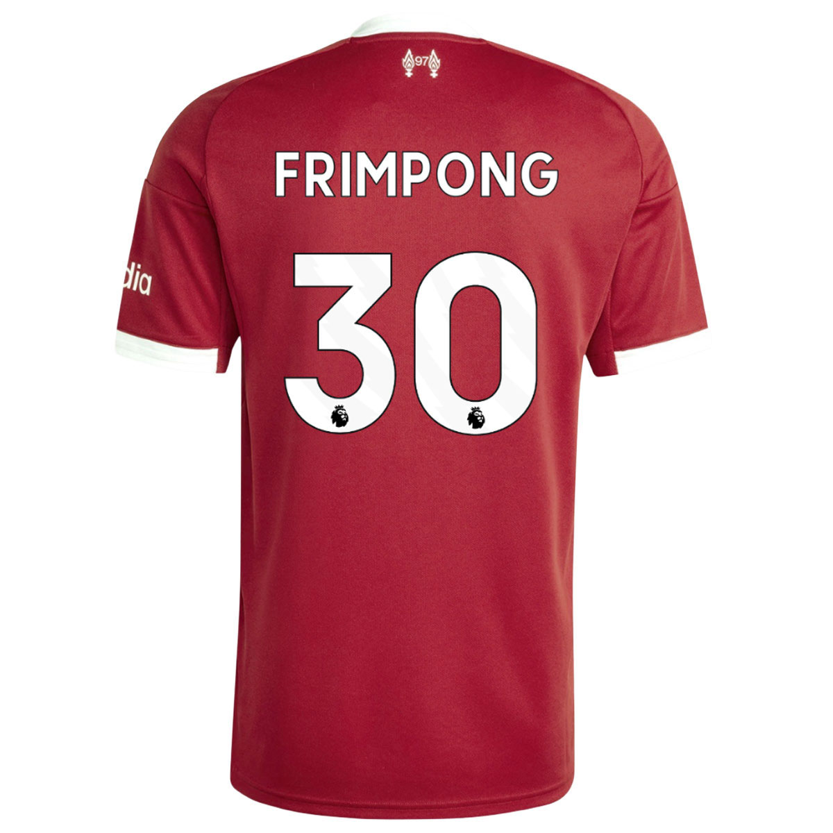 Liverpool Home 2025/26 — Frimpong #30