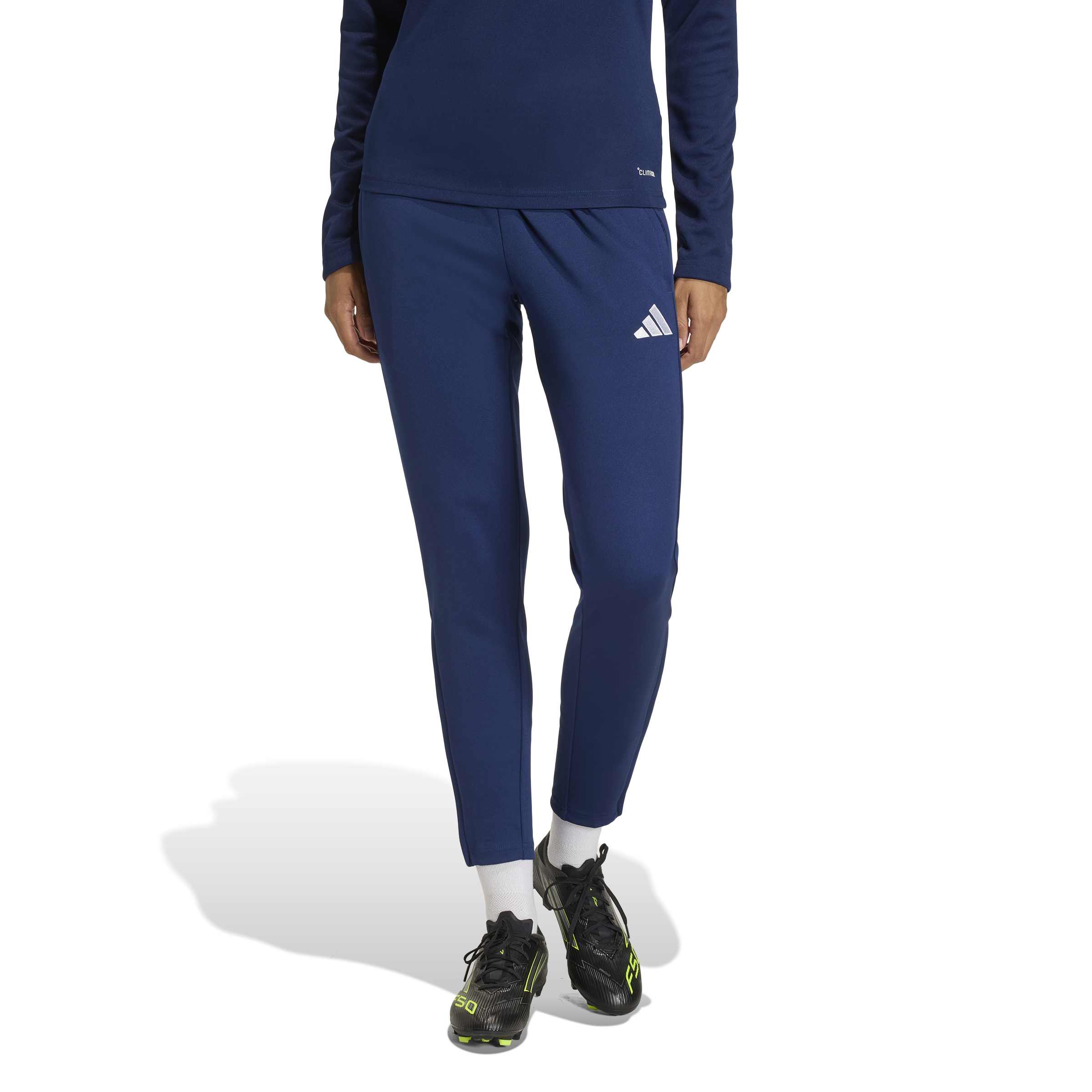 Adidas Entrada 26 Trainingsbroek Dames Donkerblauw Wit