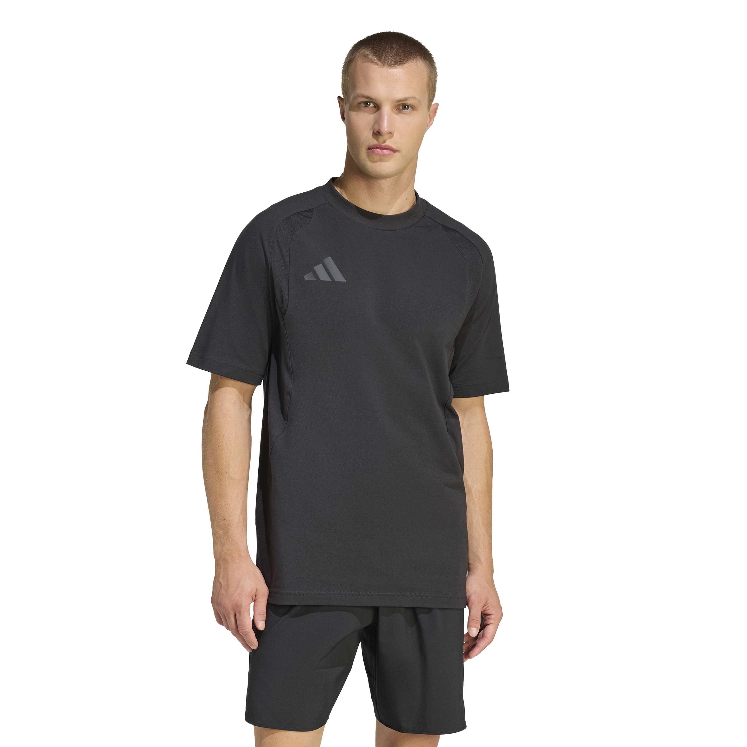 Adidas Tiro Travel Trainingsshirt Zwart