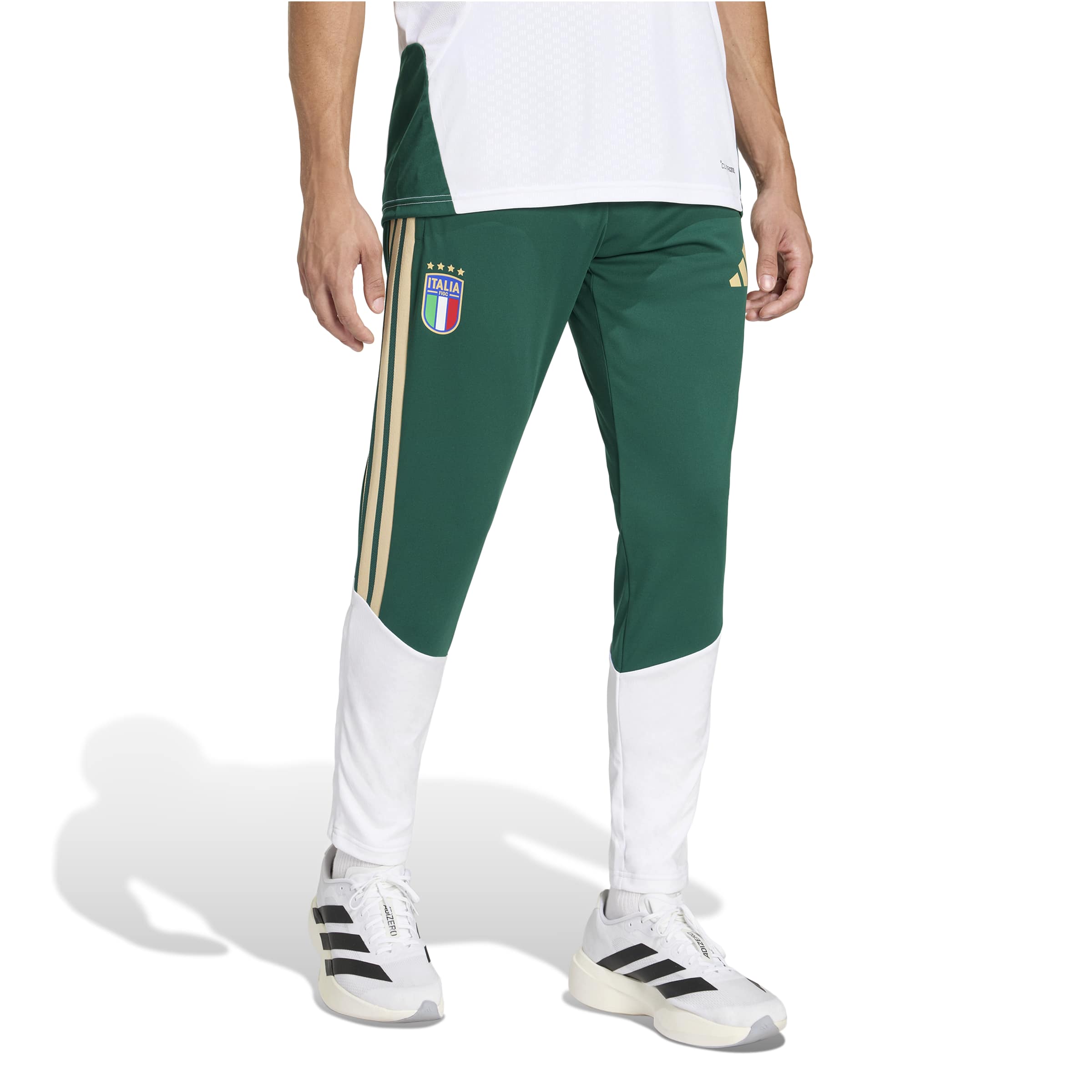 adidas Italië Trainingsbroek 2026-2028 Groen Wit Goud