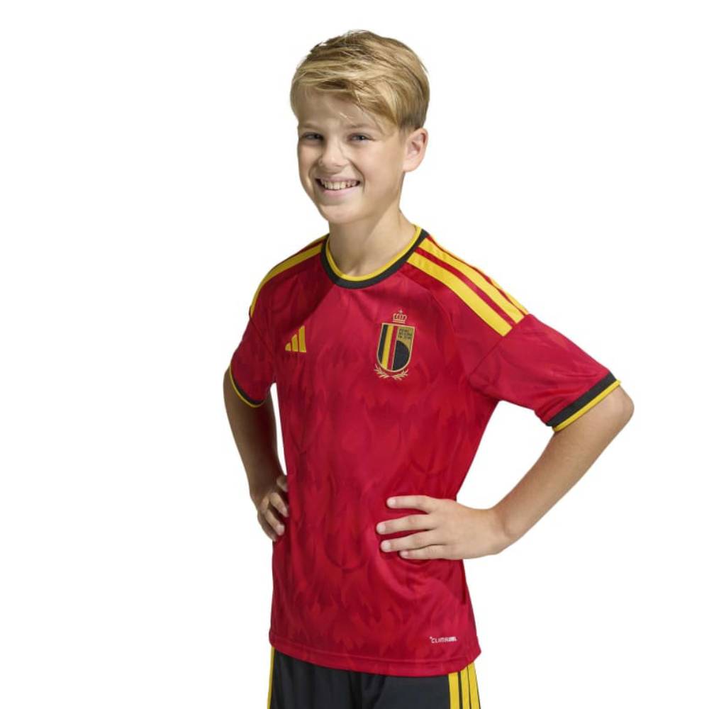 Adidas Belgi&euml; Thuisshirt 2026-2028 Kids