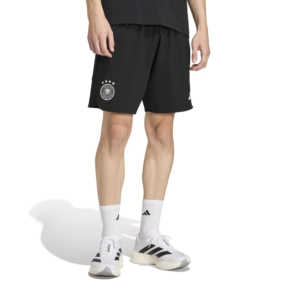 Adidas Duitsland Tiro Travel Broekje 2026-2028 Zwart Wit