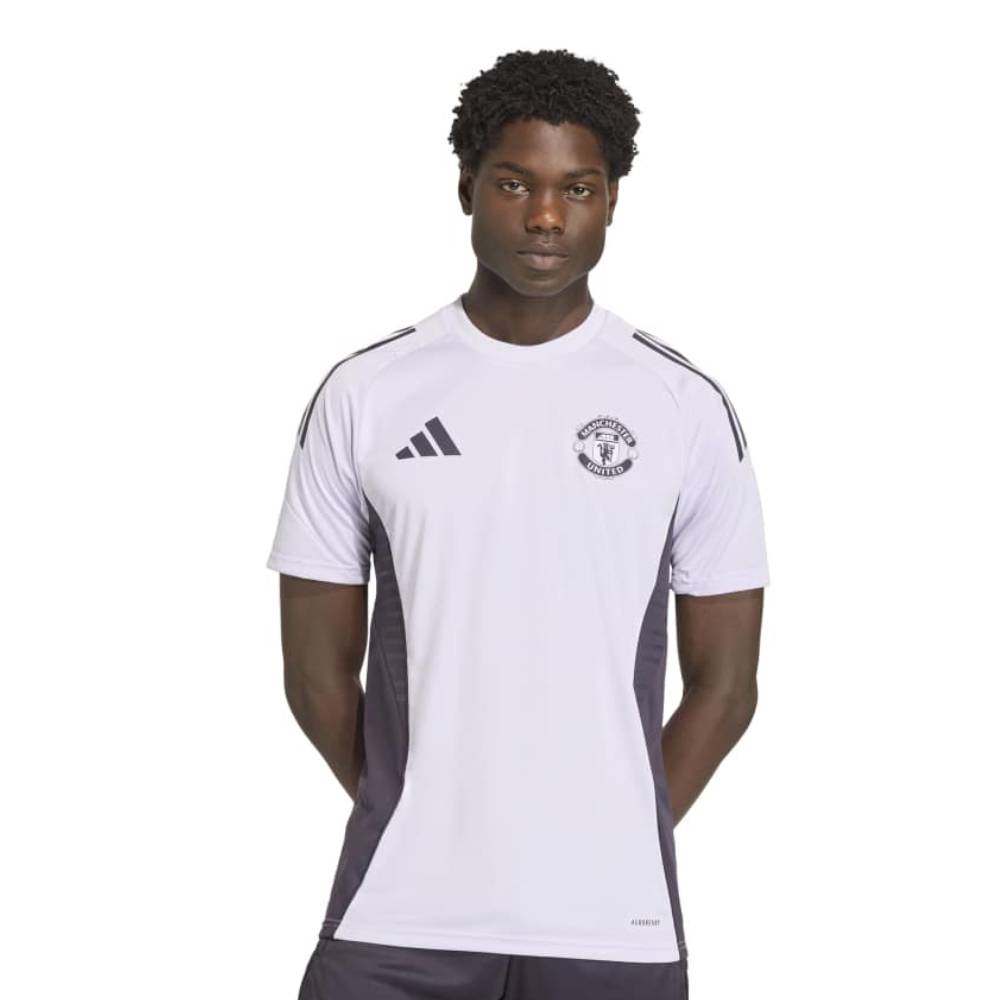 Adidas Manchester United Trainingsshirt 2025-2026 Paars Zwart