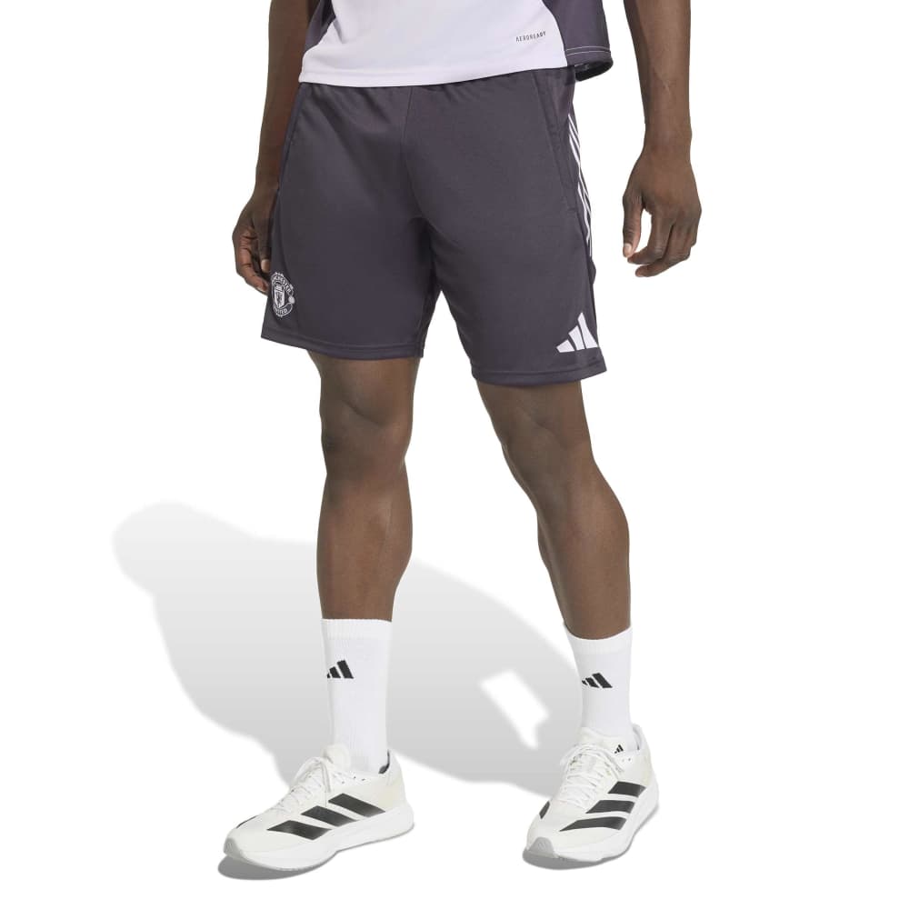 Adidas Manchester United Trainingsbroekje 2025-2026 Zwart Paars