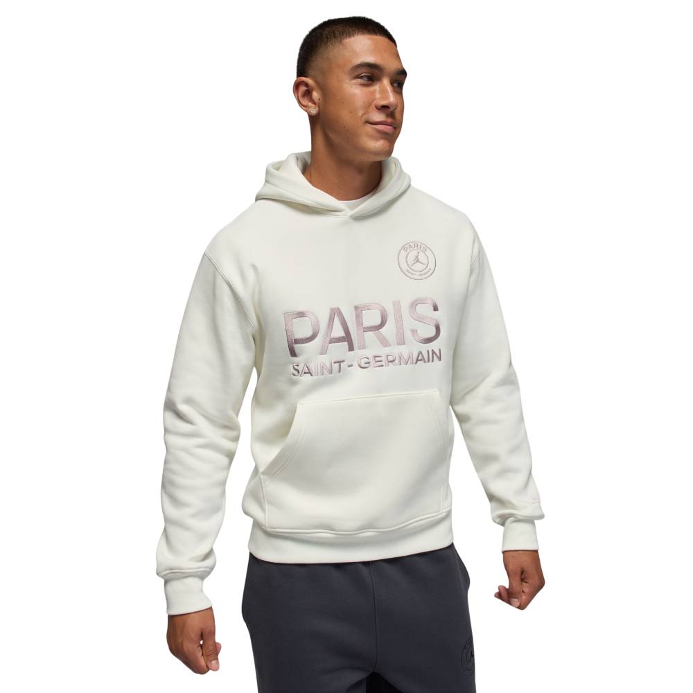 Nike Paris Saint-Germain x Jordan Hoodie 2025-2026 Gebroken Wit
