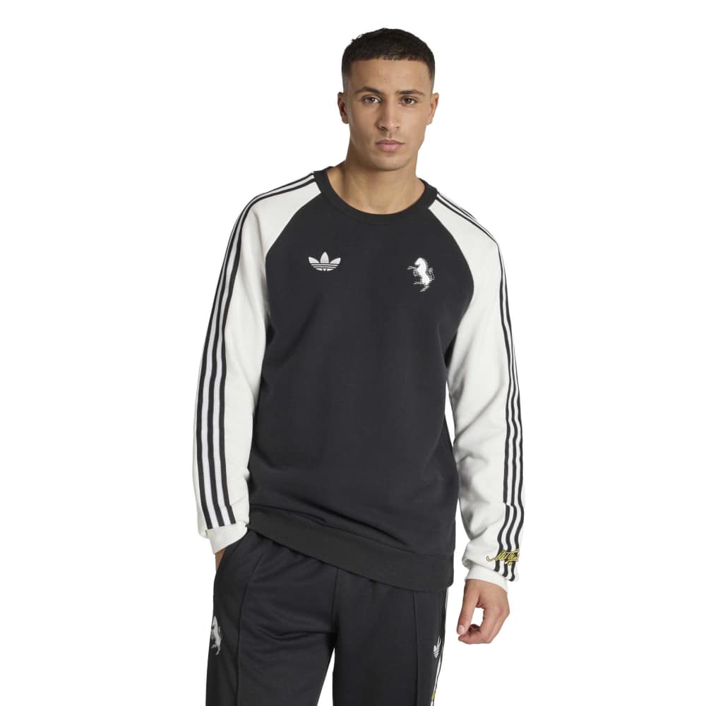 Adidas Juventus Originals ADP Crew Sweater Zwart Wit