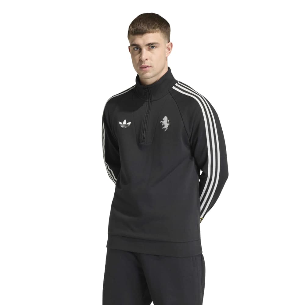 Adidas Juventus Originals ADP Trainingstrui 1/4-Zip Zwart Wit