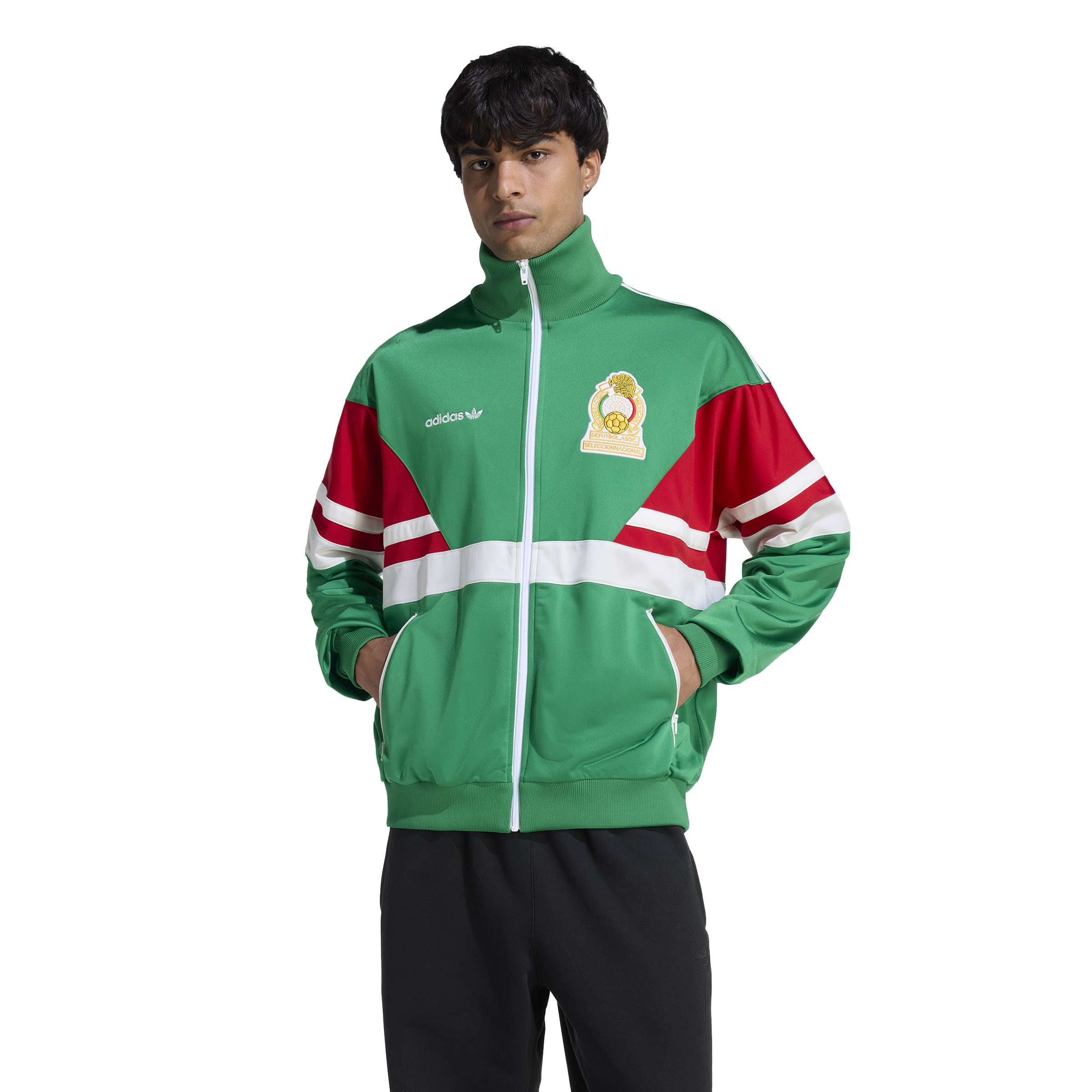 Adidas Mexico 1986 Trainingsjack Groen Wit Rood