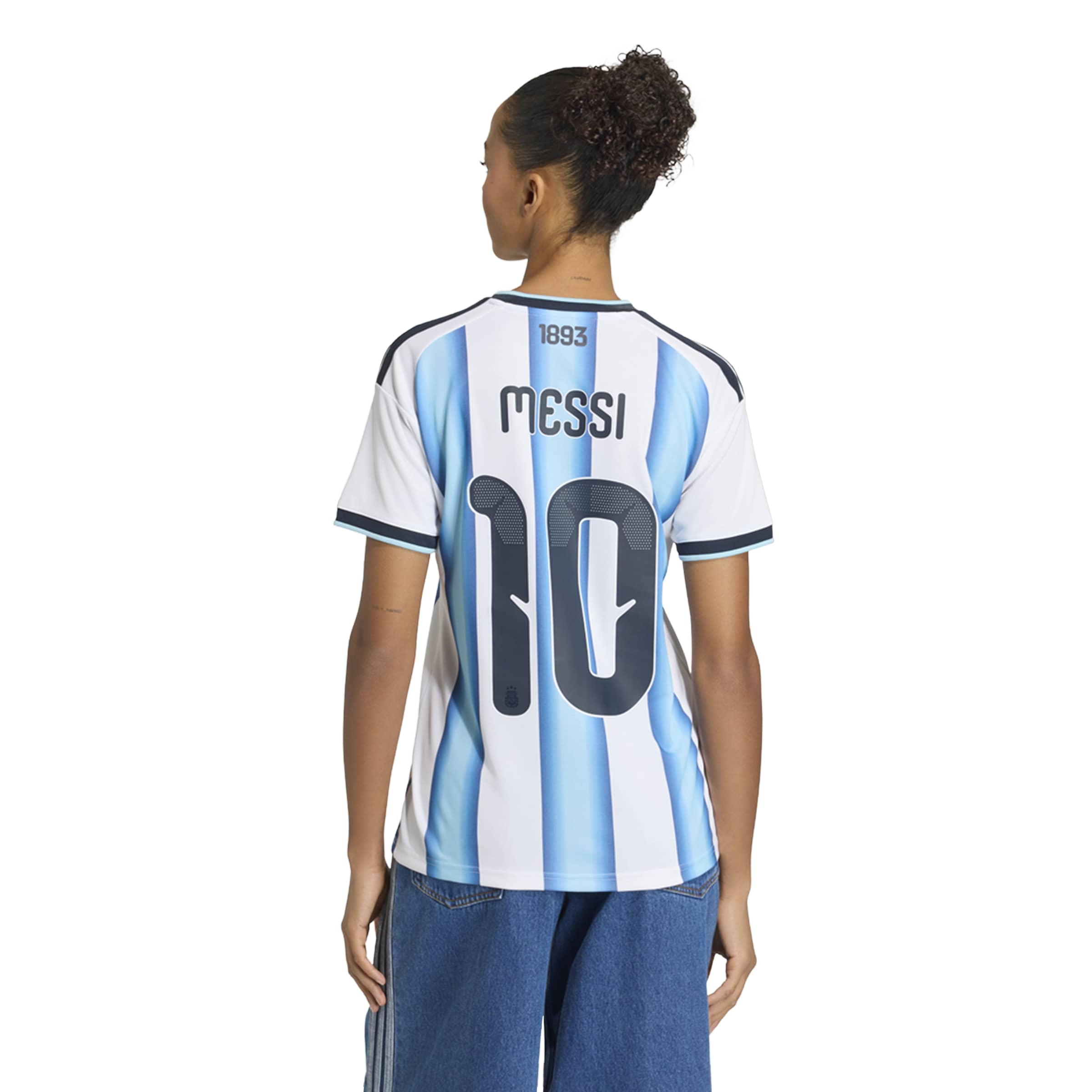 Adidas Argentini&euml; Thuisshirt Messi 10 2026-2028 Dames