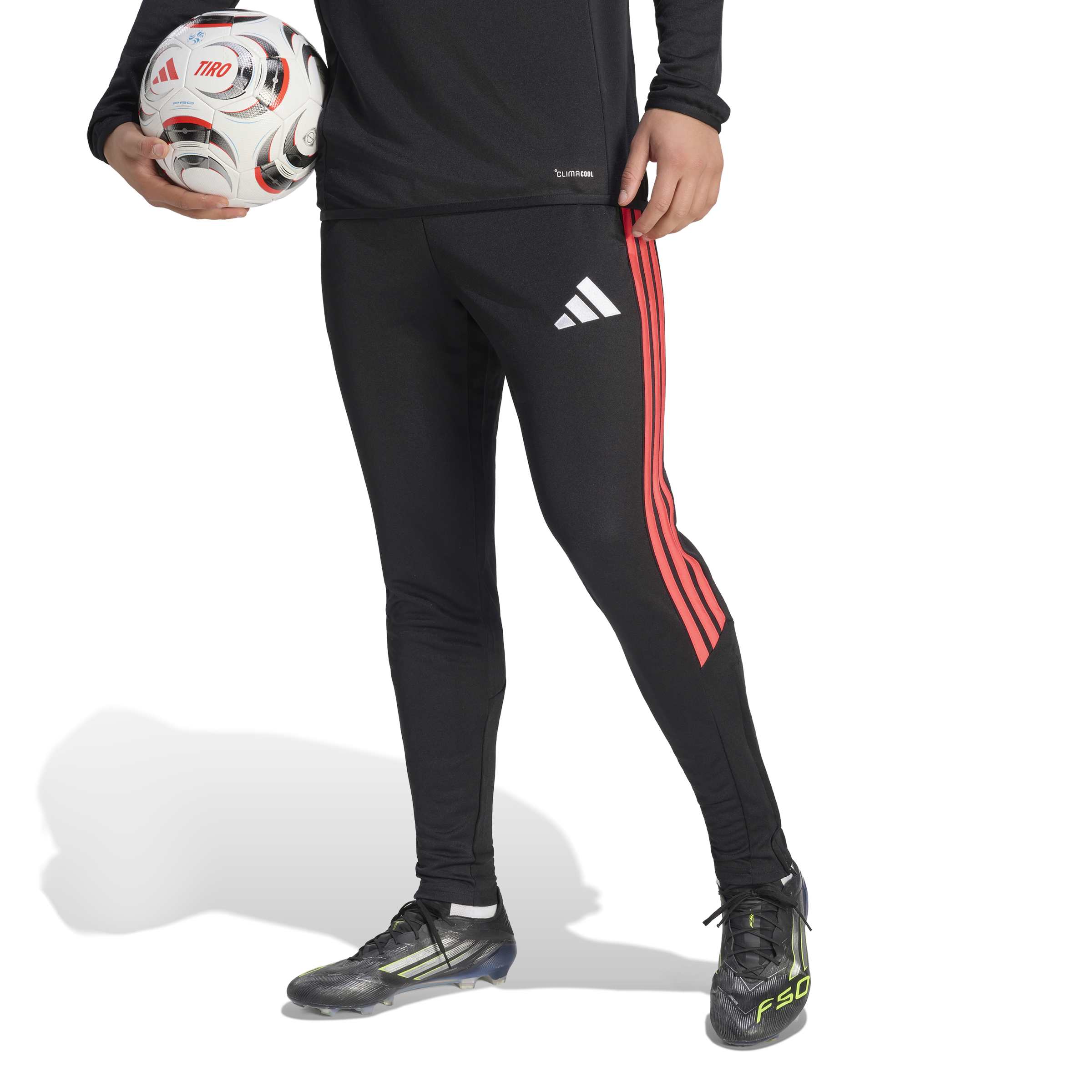 Adidas Tiro 26 League Regular Trainingsbroek Zwart Rood