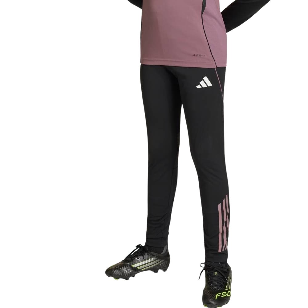 Adidas Real Madrid Trainingsbroek 2025-2026 Kids Zwart Paars Wit