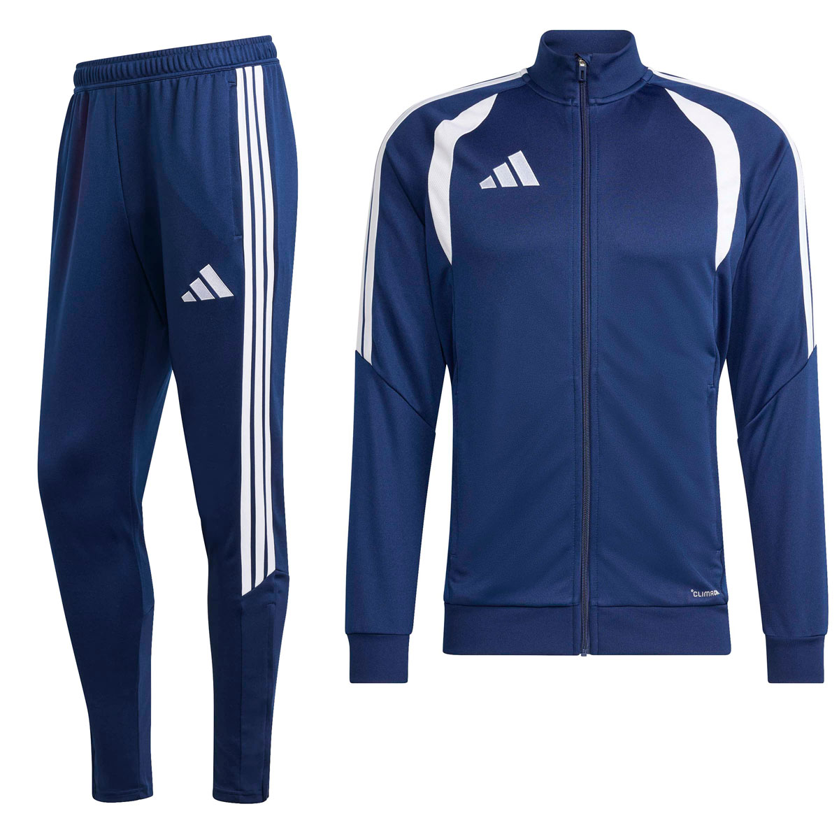Adidas Tiro 26 League Trainingspak Full-Zip Donkerblauw Wit