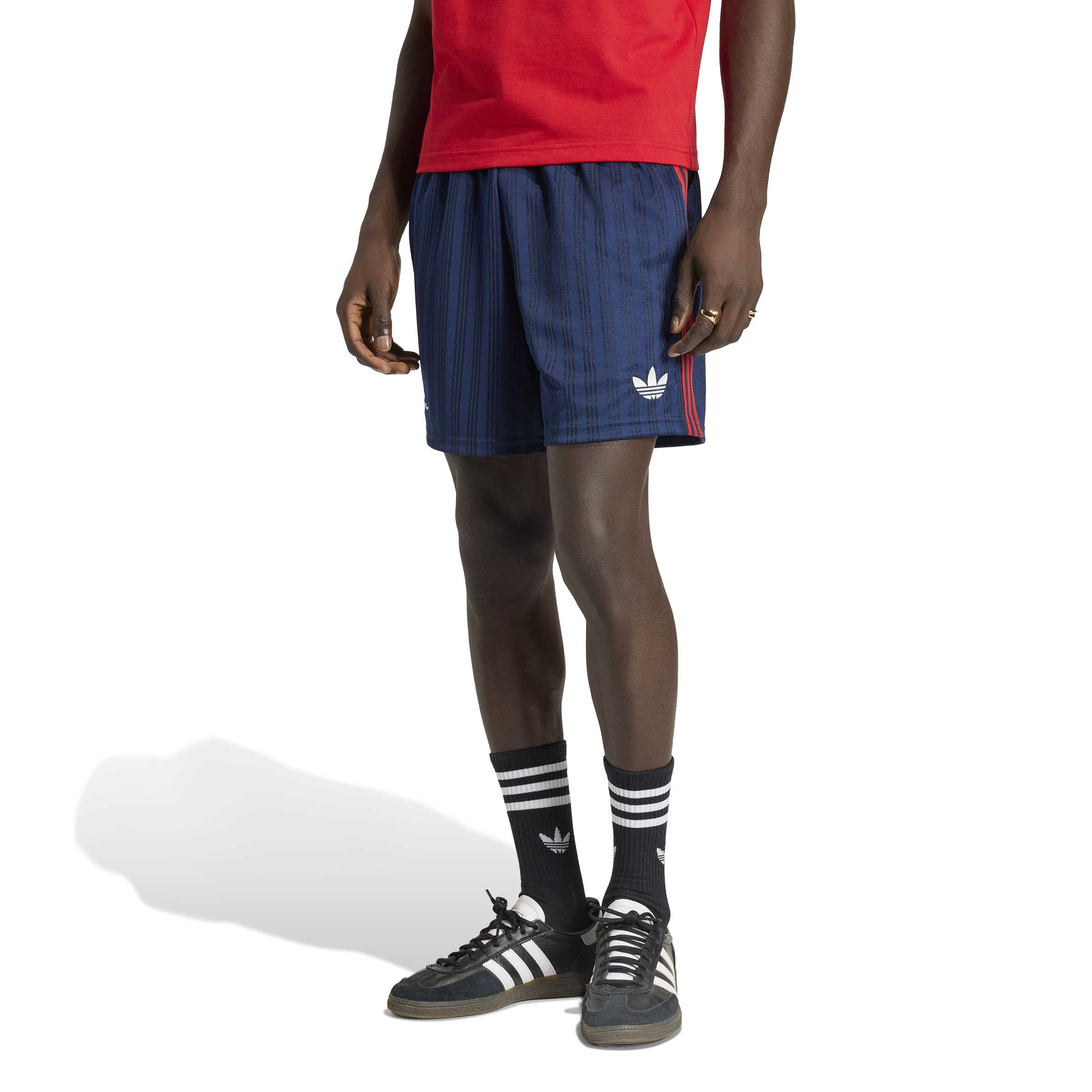 Adidas Arsenal Originals Broekje Donkerblauw Rood Wit