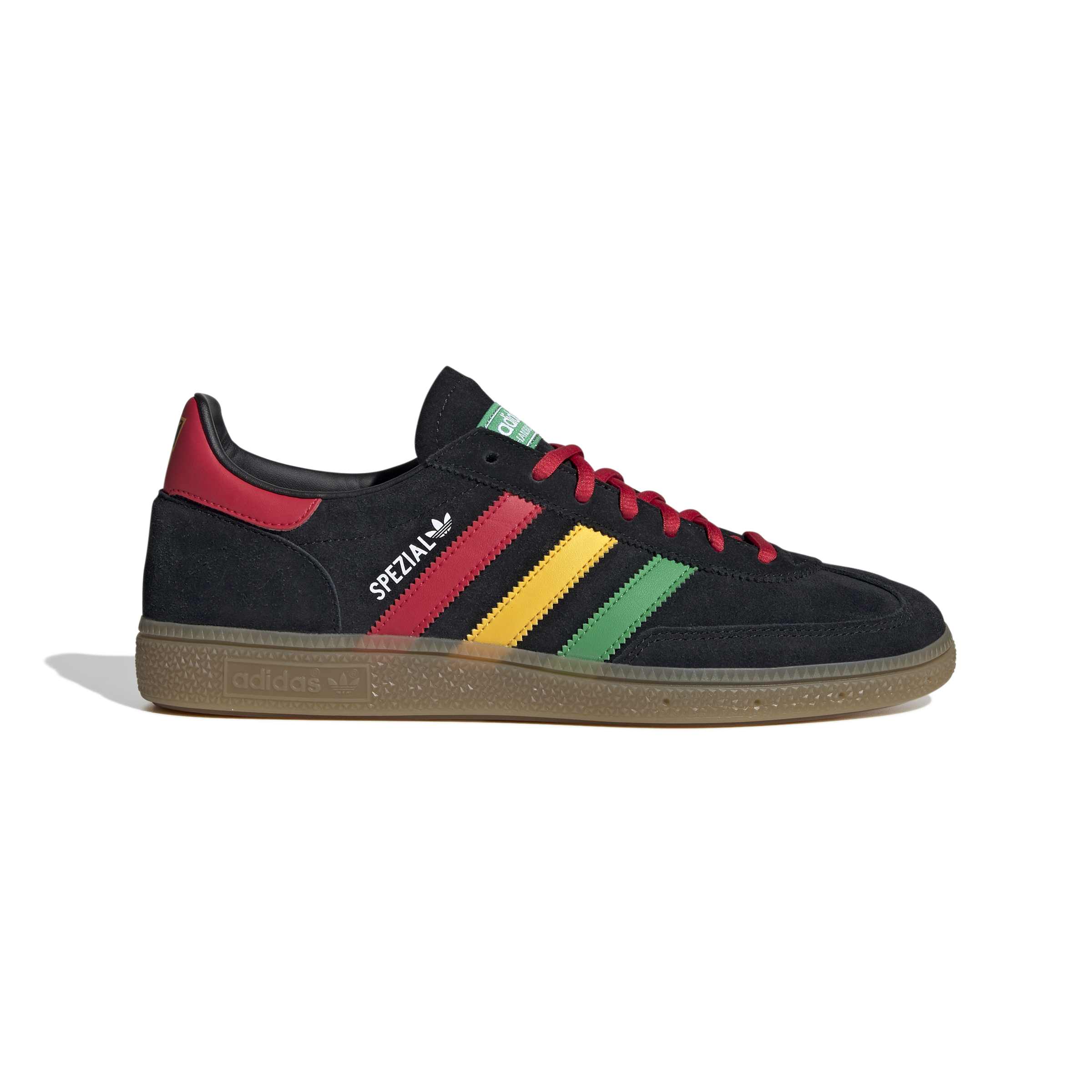Adidas Handball Spezial Jamaica Sneakers Zwart Rood Geel