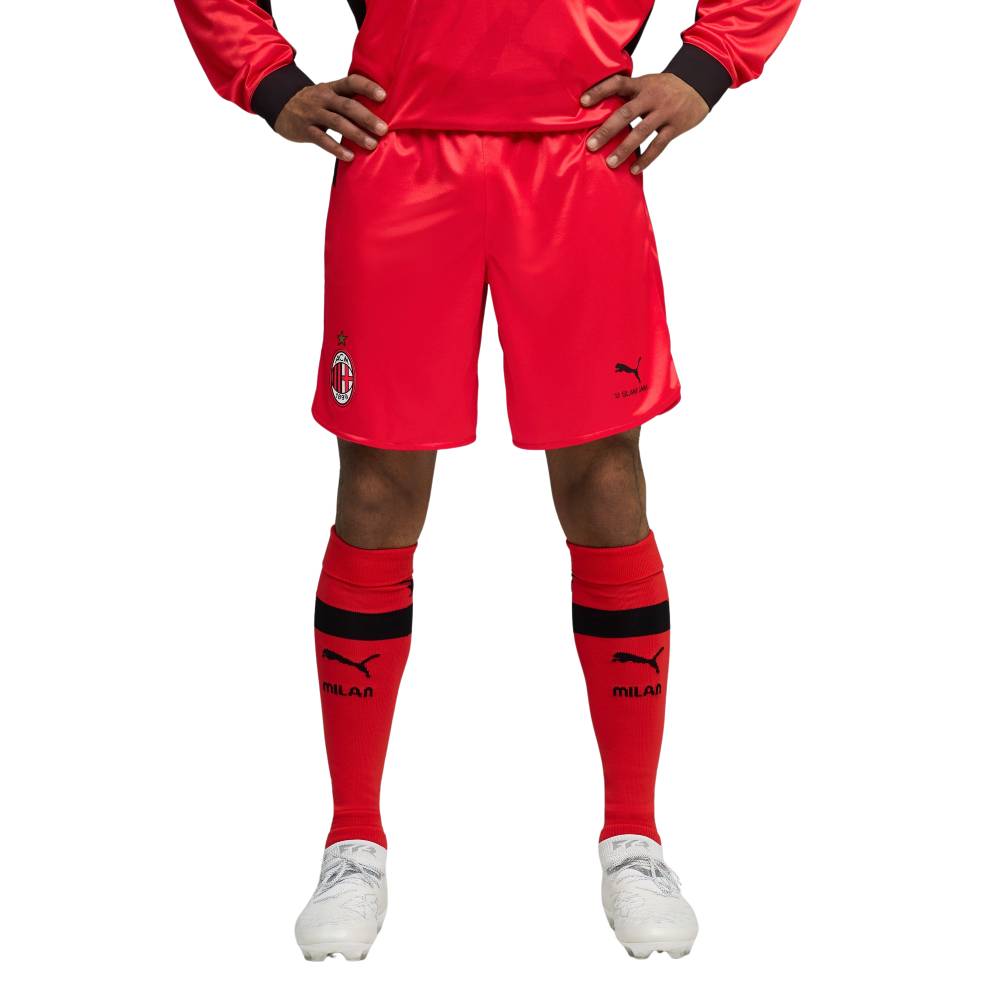 PUMA AC Milan X Slam Jam 4e Broekje 2025-2026 Rood