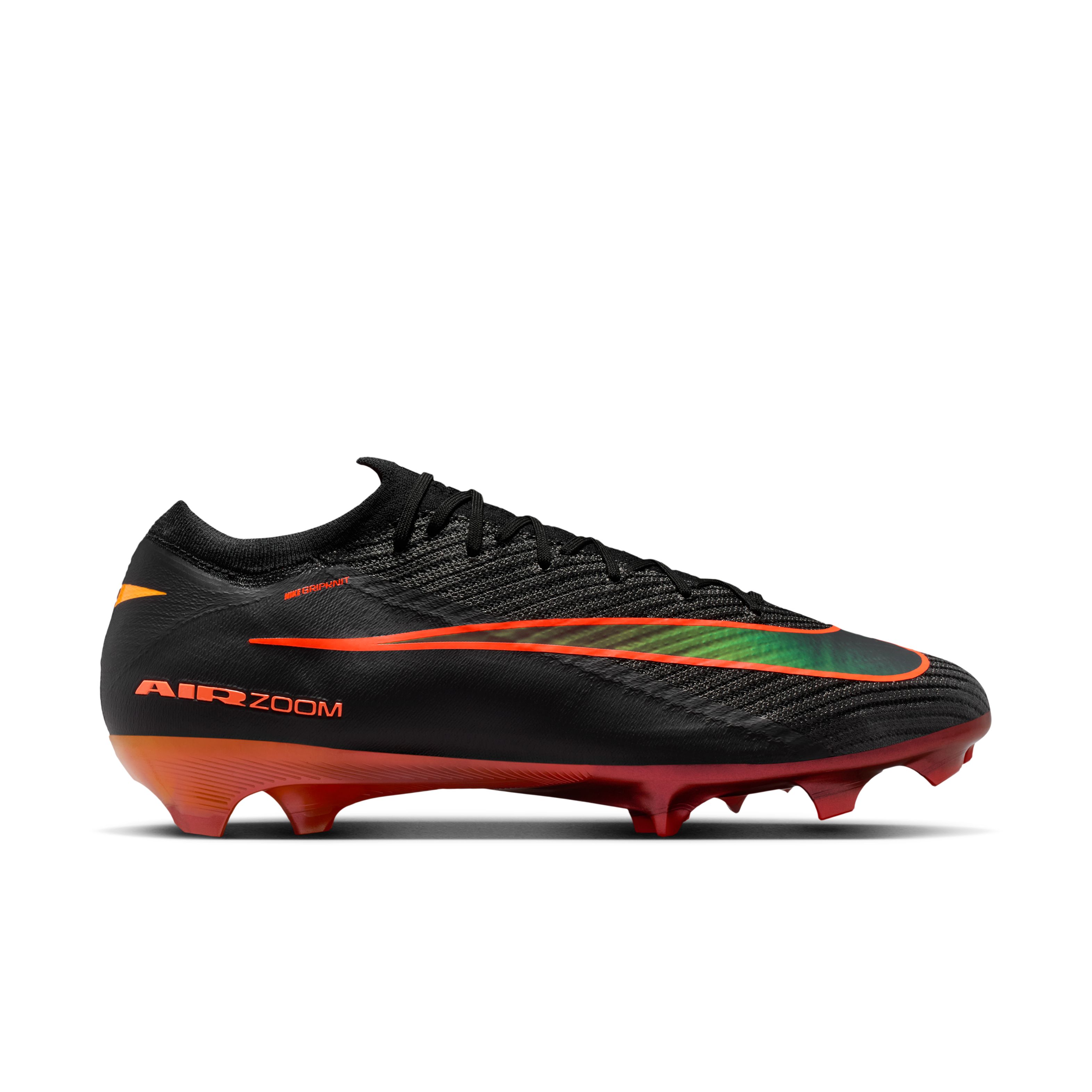 Nike Zoom Mercurial Vapor 16 LV8 Elite Gras Voetbalschoenen (FG) Zwart Oranje Multicolor