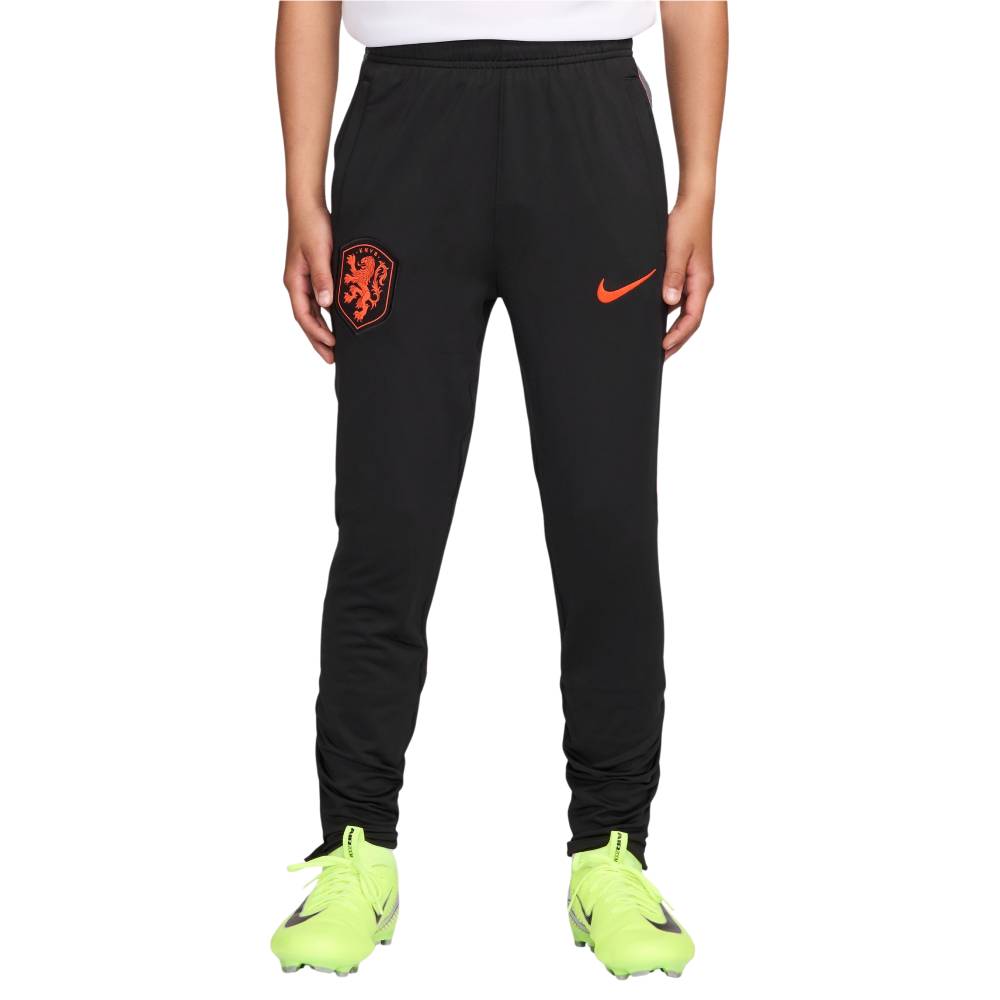 Nike Nederland Strike Trainingsbroek 2026-2028 Kids Zwart Oranje