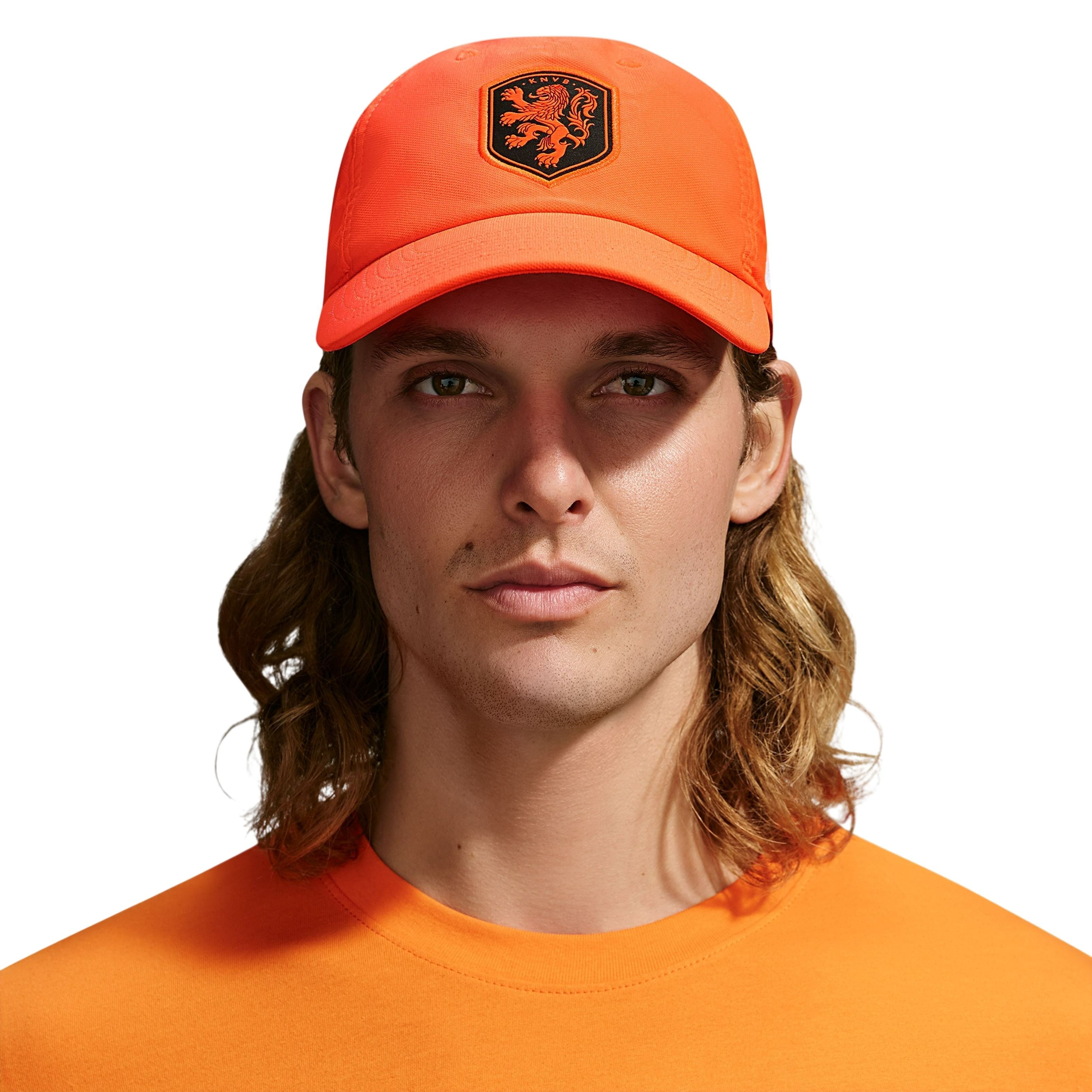 Nike Nederland Club Pet Oranje Zwart Wit