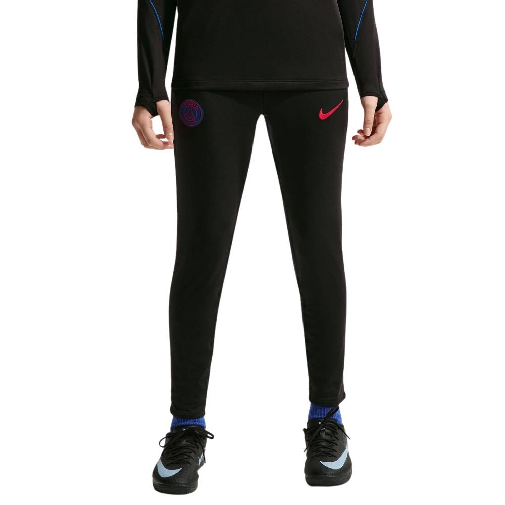 Nike Paris Saint-Germain Strike Trainingsbroek 2026-2027 Kids Zwart Felrood Donkerblauw