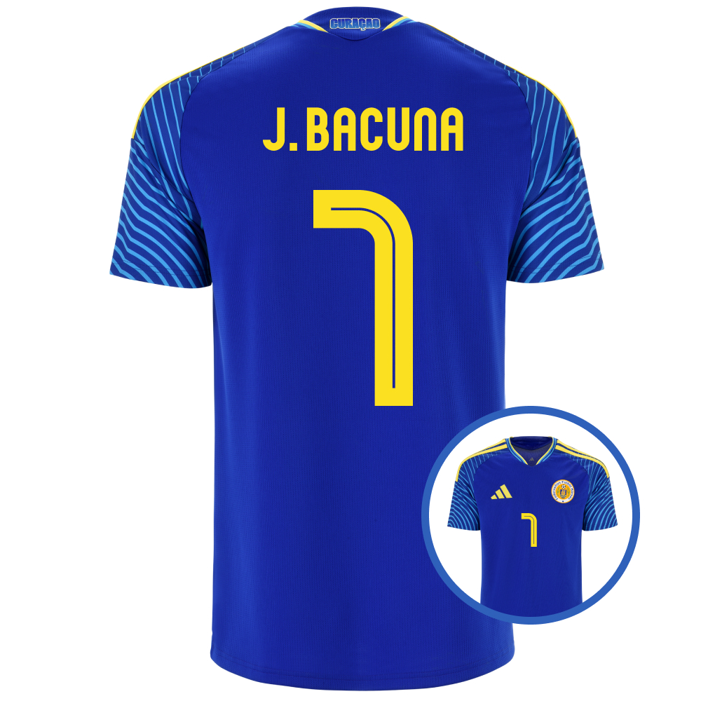 Adidas FFK Curaçao J. Bacuna 7 Thuisshirt 2026-2028 Kids