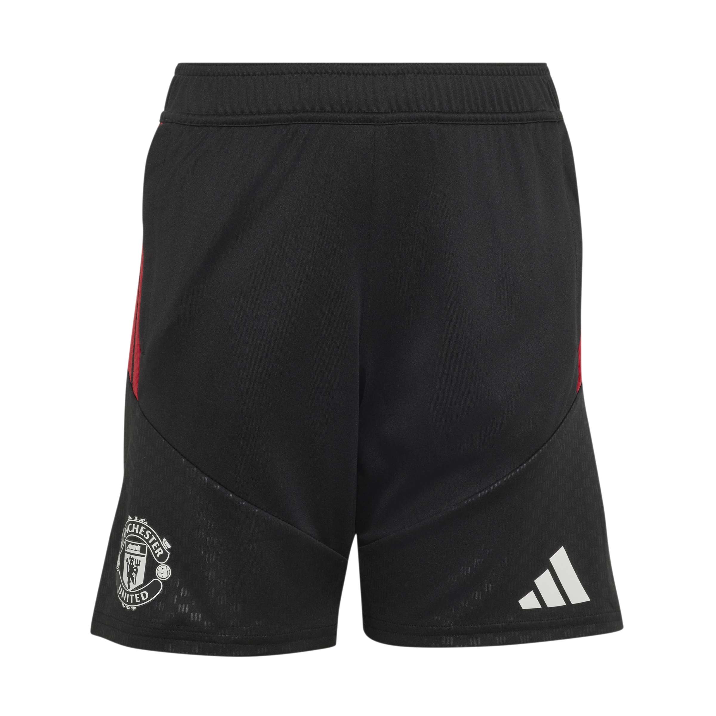 Adidas Manchester United Trainingsbroekje 2026-2027 Kids Zwart Rood Wit